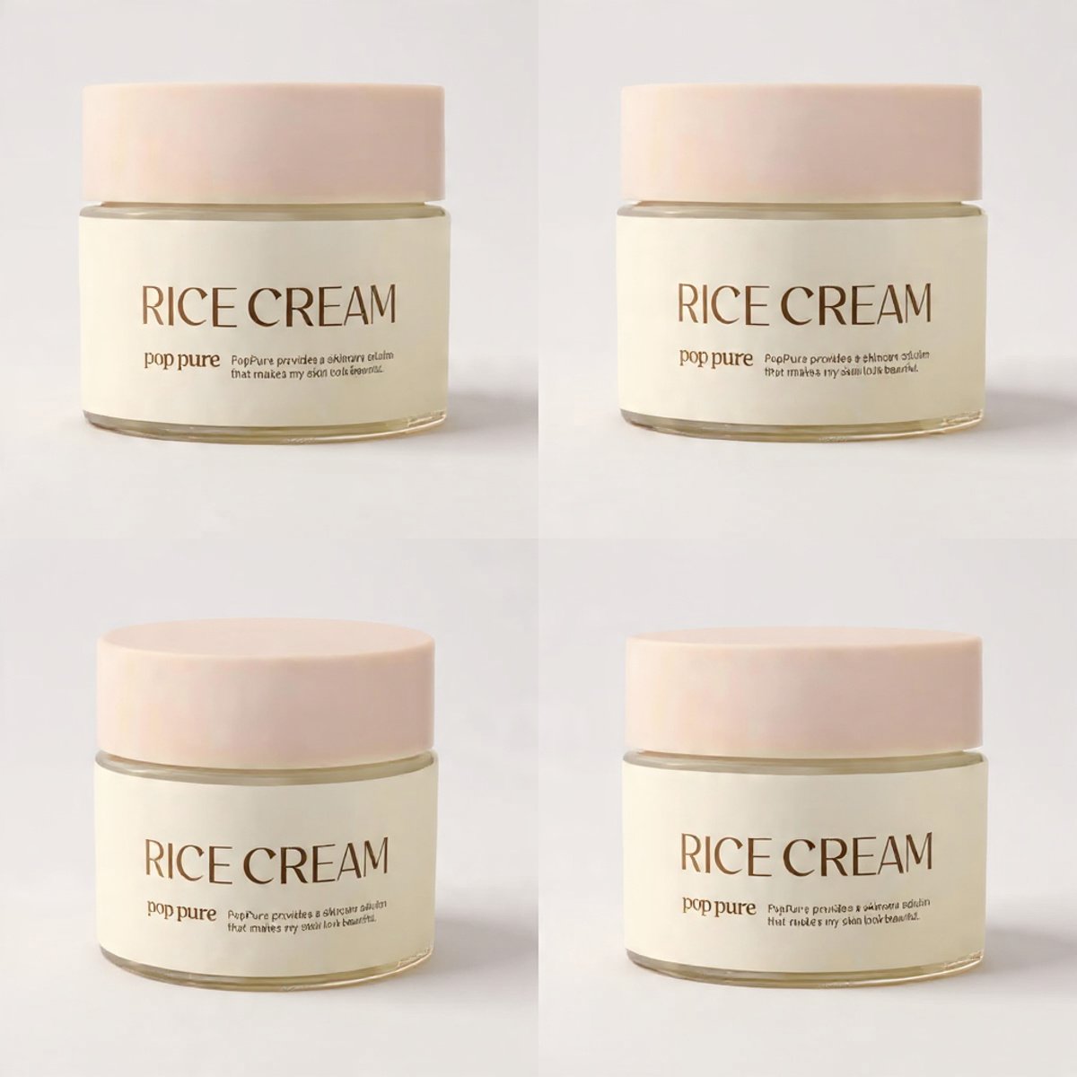 POP PURE RICE CREAM 50ml - Image 3